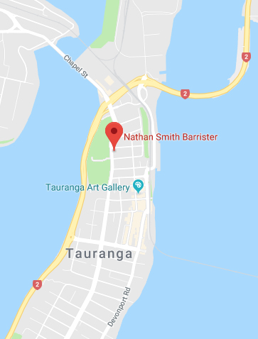 map to 18 Cameron Road Tauranga 3110